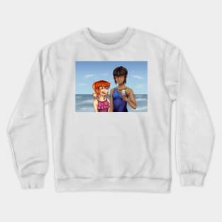 Friends at the Beach Crewneck Sweatshirt